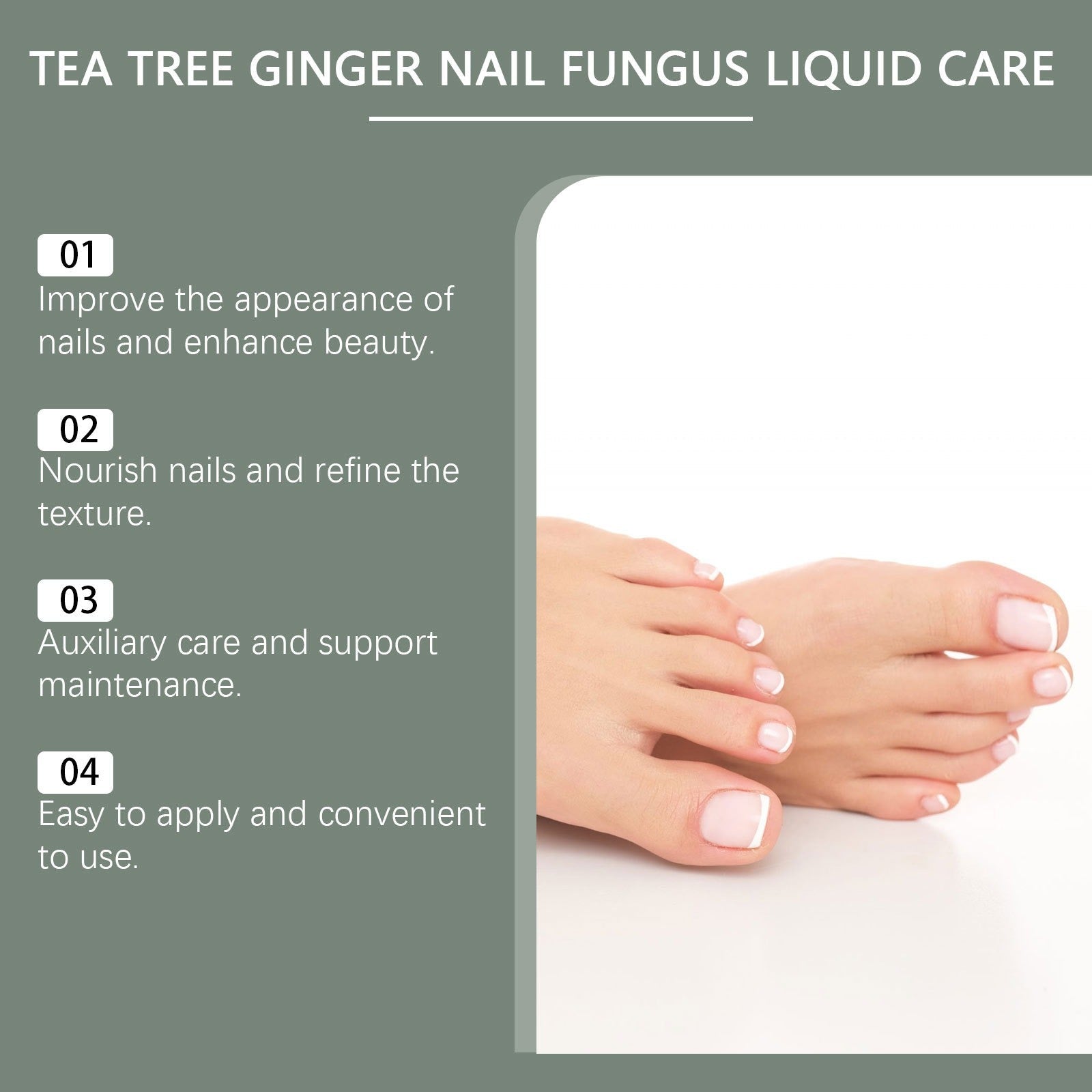 NailDrops 1+1 GRATIS: Flytende Neglesopp-Reparerende Helbredende Dråper