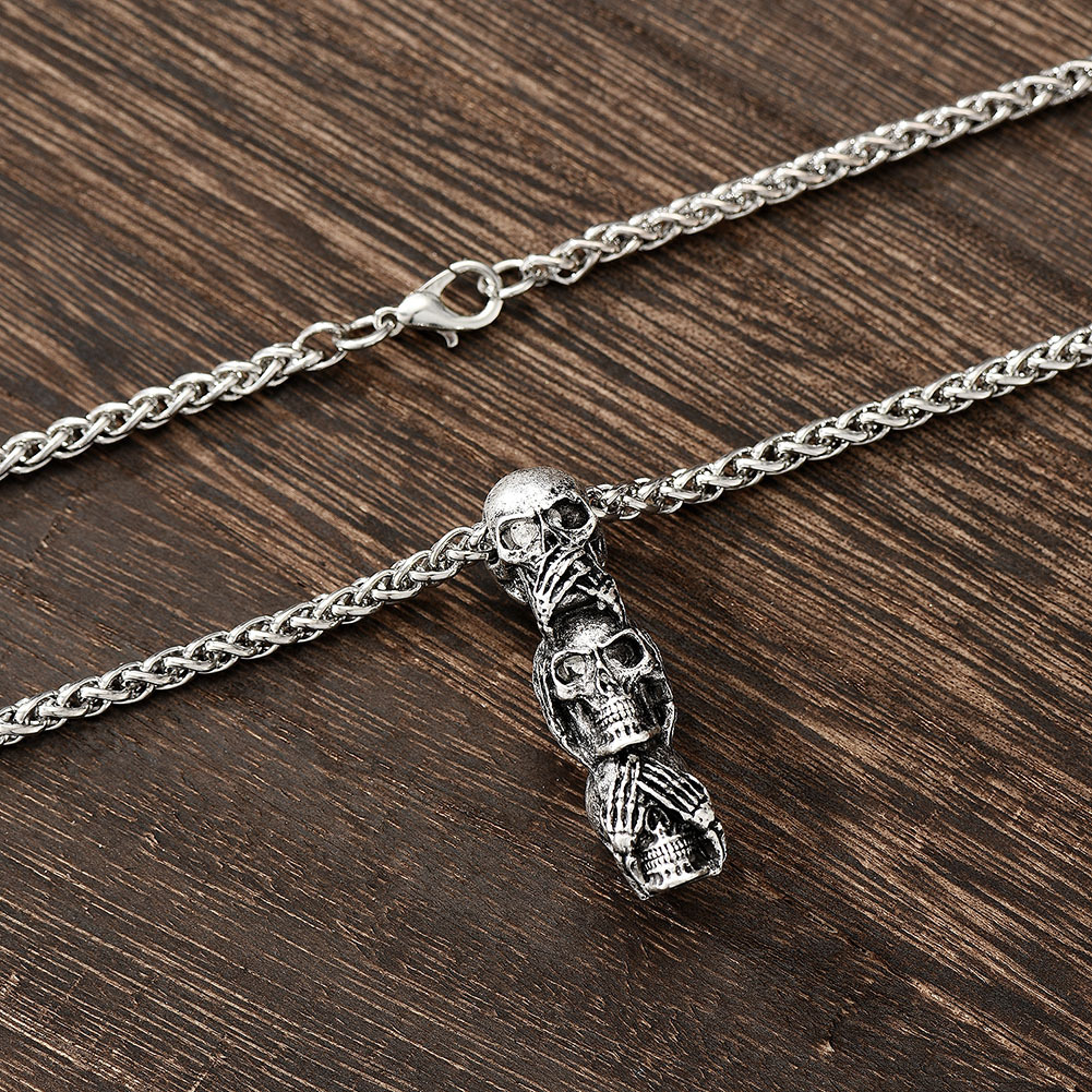 Jewelance™ SkullNecklace: Hodeskalle Halskjede Til Menn Og Kvinner