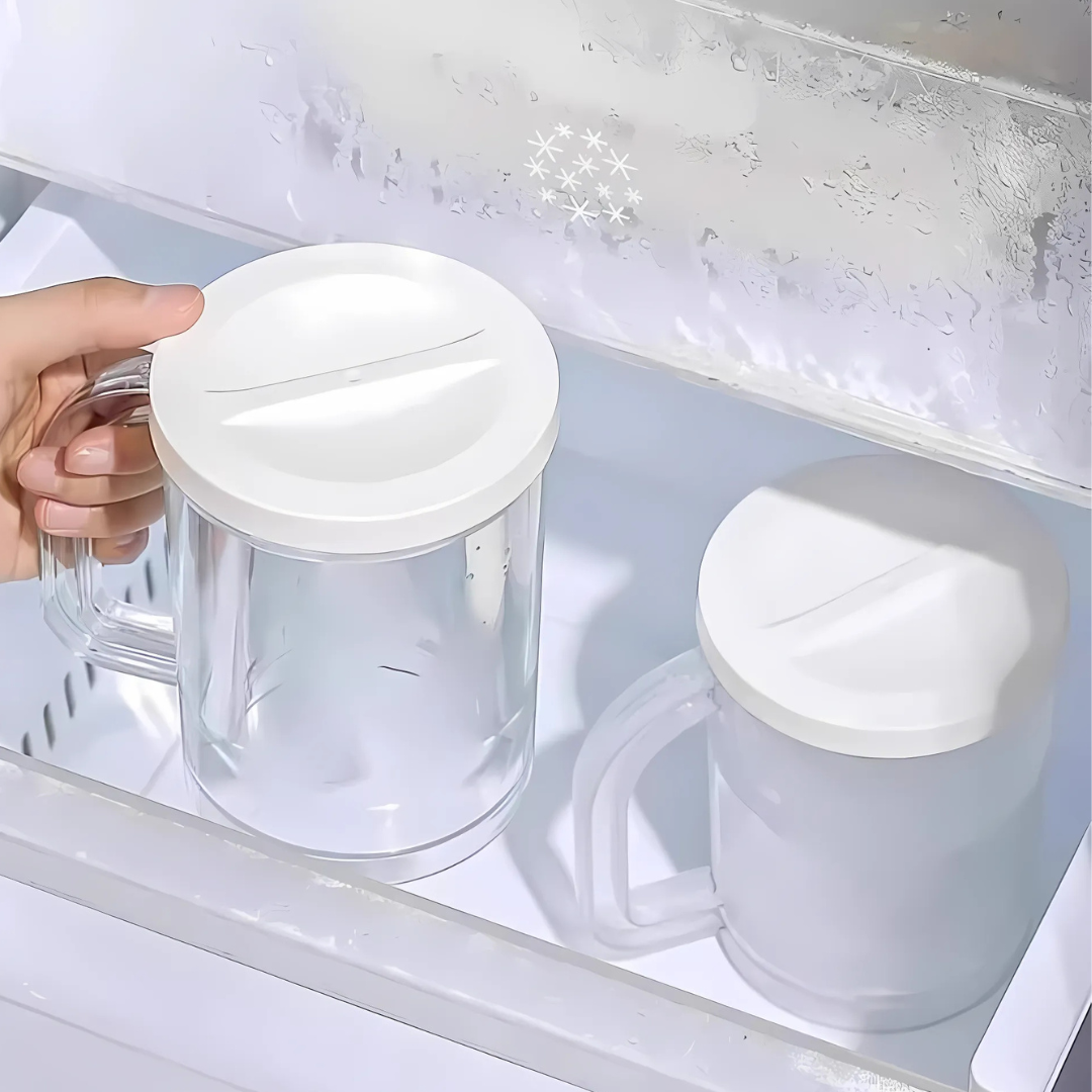 Globetrek° IceMug 1+1 GRATIS: Dobbel lag Rask Is-Kjøling Frysemugg