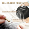 Rose® WigBangs 1+1 GRATIS: Sømløs Parykk Naturlig Utseende Hår Pannelugg Utvidelser