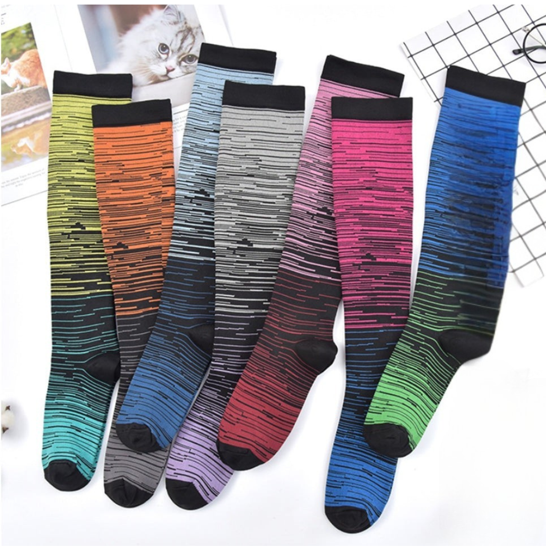 Happy™ FitnessSocks 1+1 GRATIS: Kompresjons Fitness Sokker Til Menn Og Kvinner