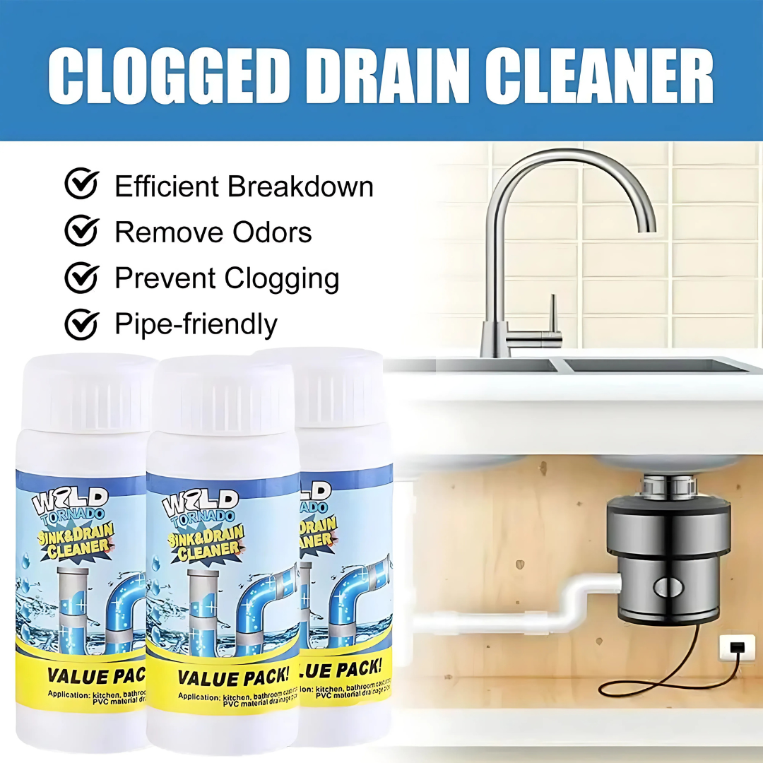 Cleaner Pro° PipeCleaner 1+1 GRATIS: Vas Og Avløp Piperenser Pulver
