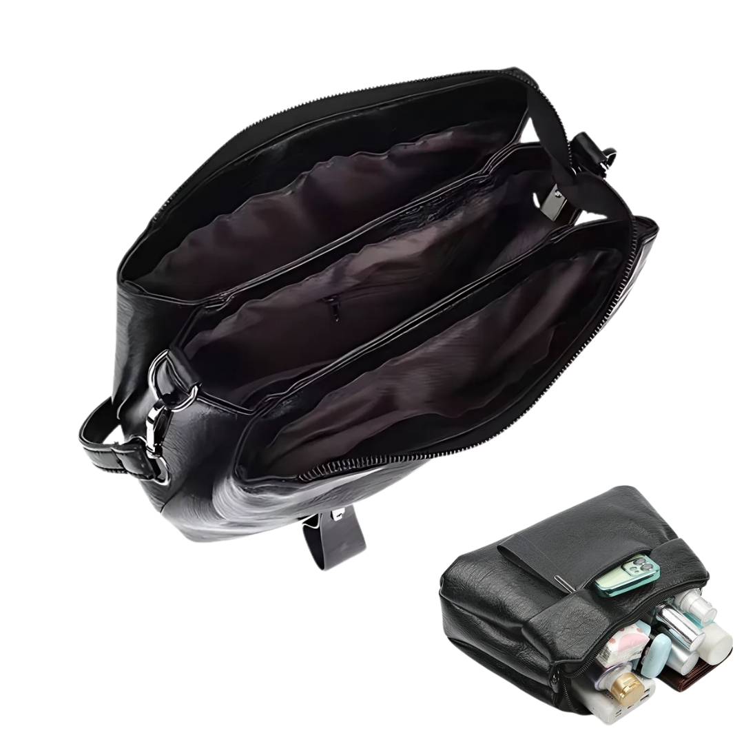 Icone™ CasualBag: Elegant, Uformell Og Romslig Crossbody- Og Skulderveske