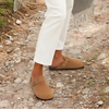 Happy™ ClassySandals: Komfortabel Klassisk Stil Lukket Tå Flate Sandaler