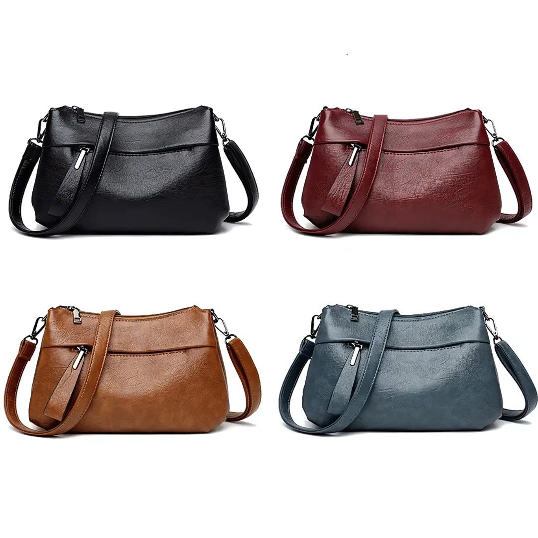 Icone™ CasualBag: Elegant, Uformell Og Romslig Crossbody- Og Skulderveske