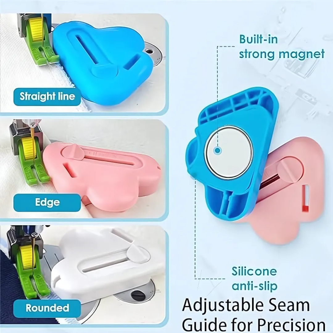 SewingTool- 2 I 1 Justerbar Syguide Og Innebygd Søm Ripper-Verktøy