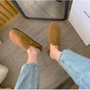 Happy™ ClassySandals: Komfortabel Klassisk Stil Lukket Tå Flate Sandaler