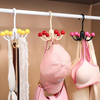 GlideHold® HangerHooks: 360° Svingbar 6 Kroker Skaporganiserer Henger