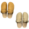 Happy™ ClassySandals: Komfortabel Klassisk Stil Lukket Tå Flate Sandaler