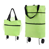 Icone™ GroceryBag 1+1 GRATIS: Stor Kapasitet Handlepose Med Sammenleggbare Hjul