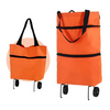 Icone™ GroceryBag 1+1 GRATIS: Stor Kapasitet Handlepose Med Sammenleggbare Hjul