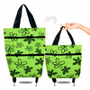 Icone™ GroceryBag 1+1 GRATIS: Stor Kapasitet Handlepose Med Sammenleggbare Hjul
