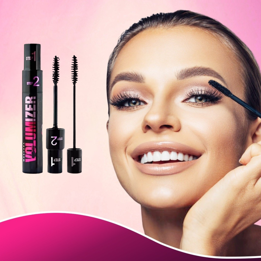 VolumizingMascara 1+1 GRATIS - Volumgivende Og Langvarig Vannfast Mascara