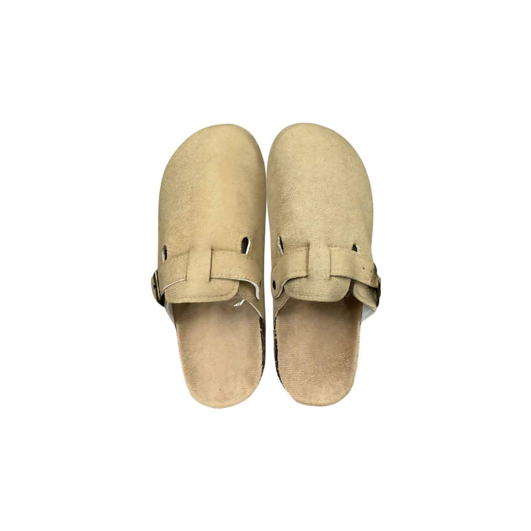 Happy™ ClassySandals: Komfortabel Klassisk Stil Lukket Tå Flate Sandaler