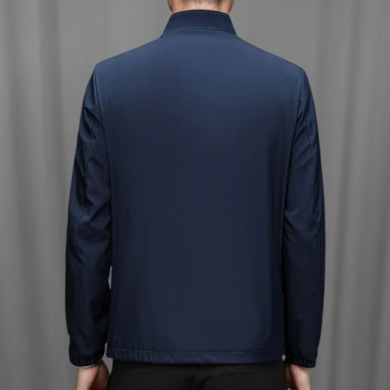 Icone™ CasualJacket: Stående Krage Casual Glidelås Jakke For Menn