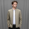 Icone™ CasualJacket: Stående Krage Casual Glidelås Jakke For Menn