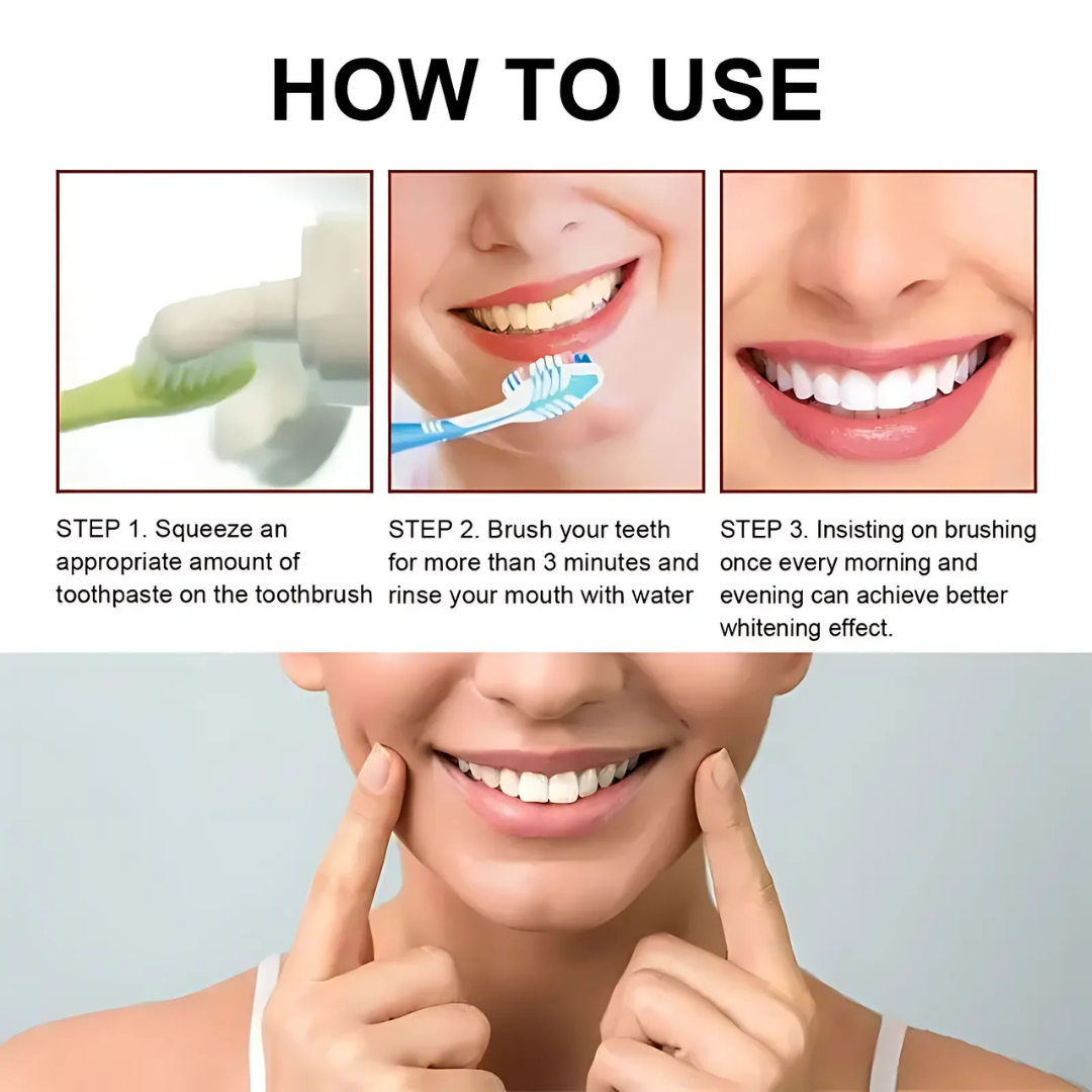 ProbioticToothpaste 1+1 GRATIS: Mild Hvitende Styrkende Probiotisk Tannkrem