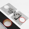 HingePlate 1+1 GRATIS: DIY Møbelhengsler Reparasjon Sideplate