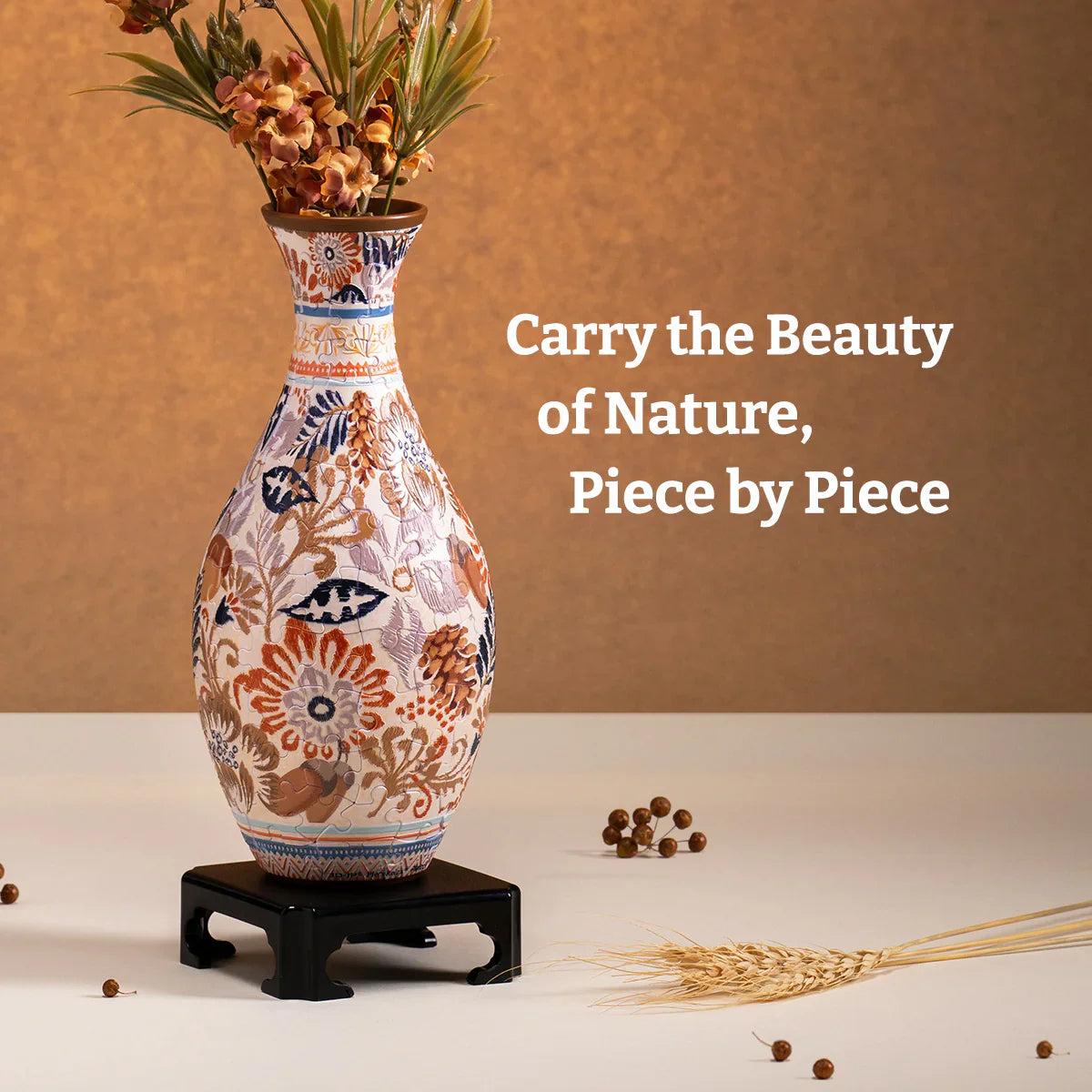 PuzzleVase - 160-Del 3D Buet Vase Puslespill