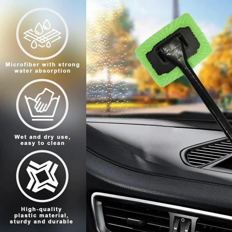 Cleaner Pro° WindshieldCleaner 1+1 GRATIS:  Mikrofiber Bilvindu Renere