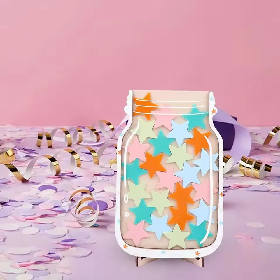 Kletshuts™ FunJar 1+1 GRATIS: Morsomme Lærere Og Foreldre Belønningskrukke Til Barn
