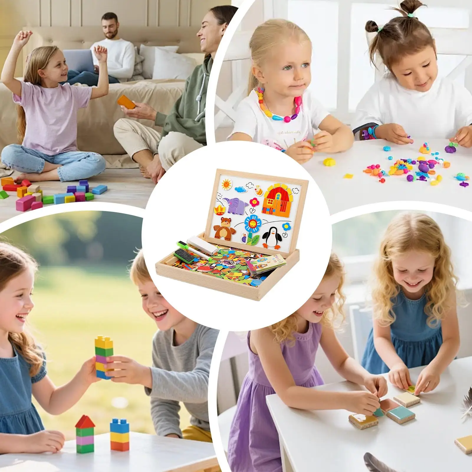 Kletshuts™ SketchBoard: Moro Interaktiv Barn Magnetisk Skisse Styret