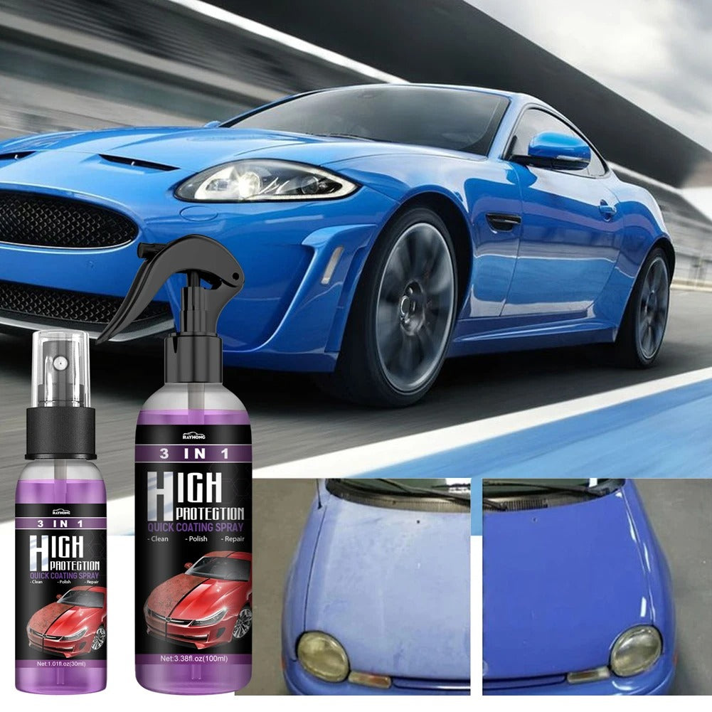 CarSpray: 3 I 1 Quick Bilbelegg Spray