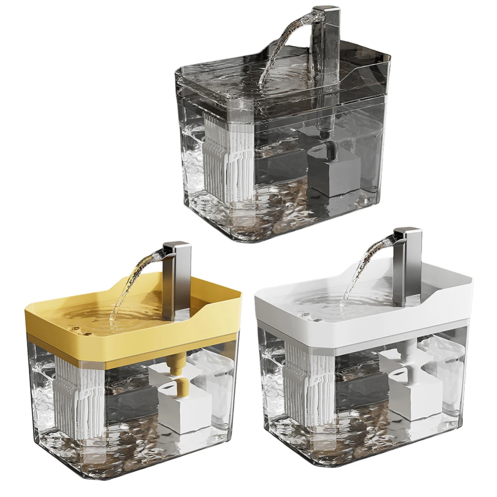 Catfri® WaterFountain: Smart Automatisk Kjæledyr Vann Fontene