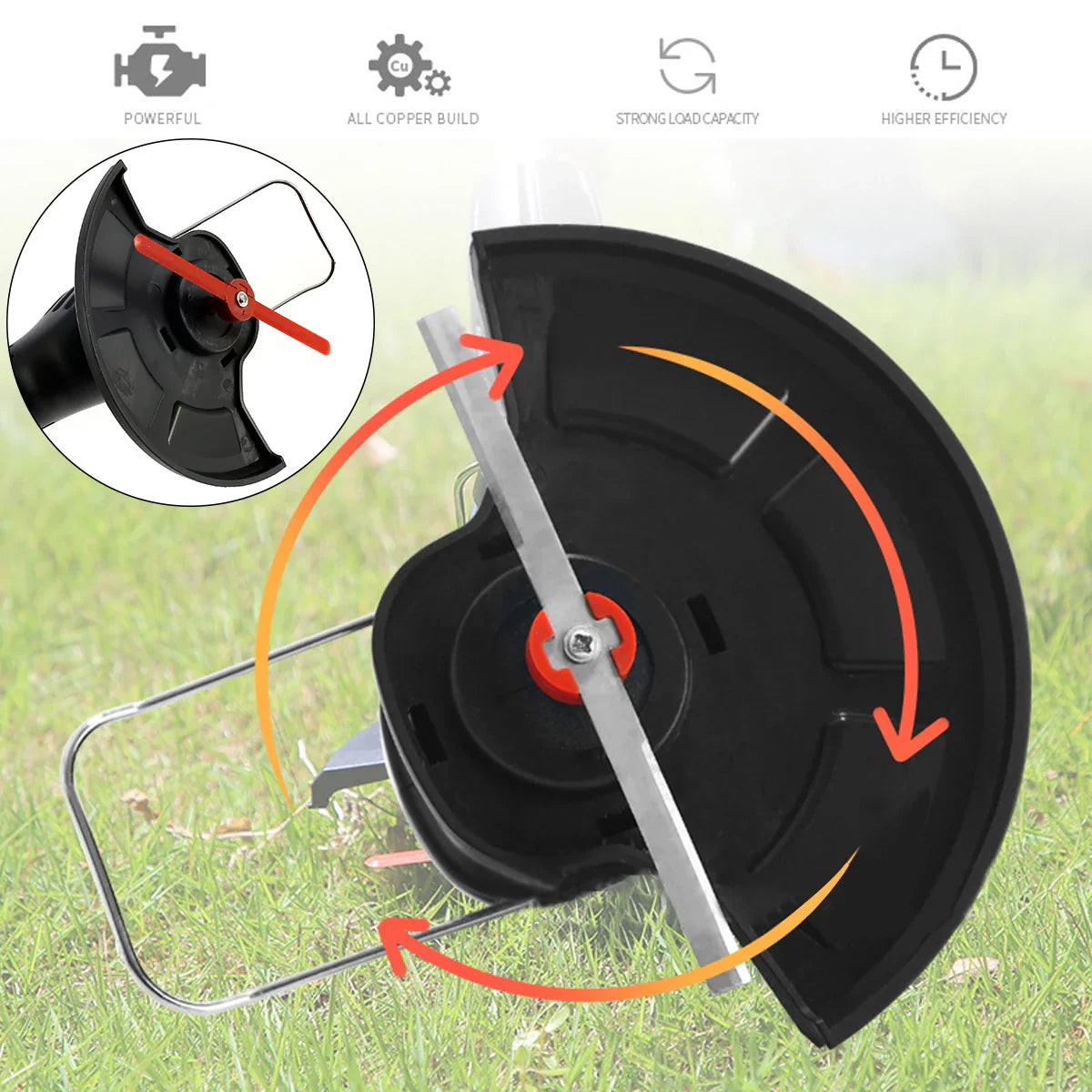 GrassTrimmer - Trådløs Elektrisk Gress Trimmer