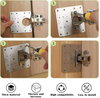 HingePlate 1+1 GRATIS: DIY Møbelhengsler Reparasjon Sideplate