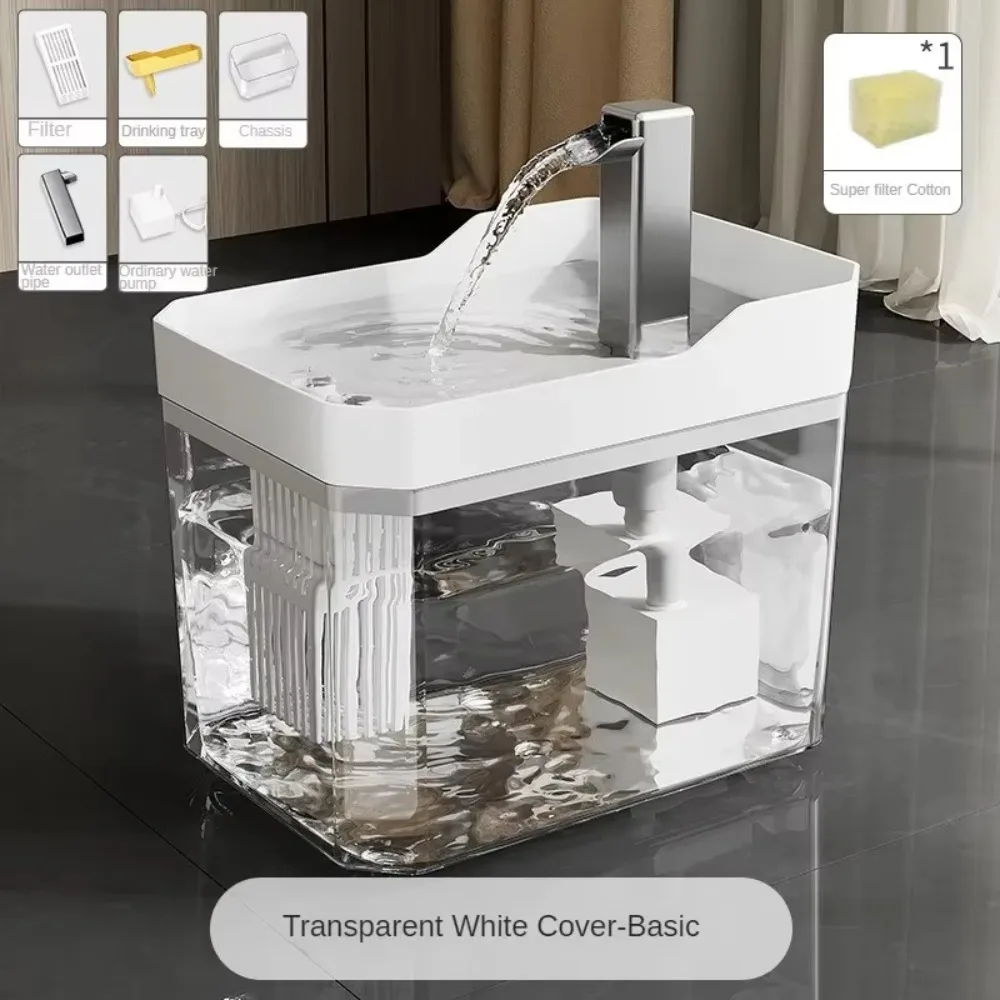 Catfri® WaterFountain: Smart Automatisk Kjæledyr Vann Fontene
