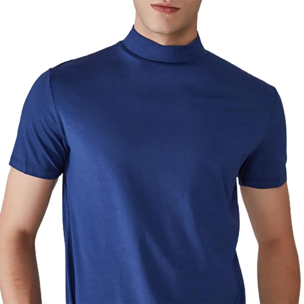 Icone™ FitShirt 1+1 GRATIS: Herre Smal Passform Høy Hals Tilfeldig Skjorte