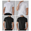 Icone™ FitShirt 1+1 GRATIS: Herre Smal Passform Høy Hals Tilfeldig Skjorte