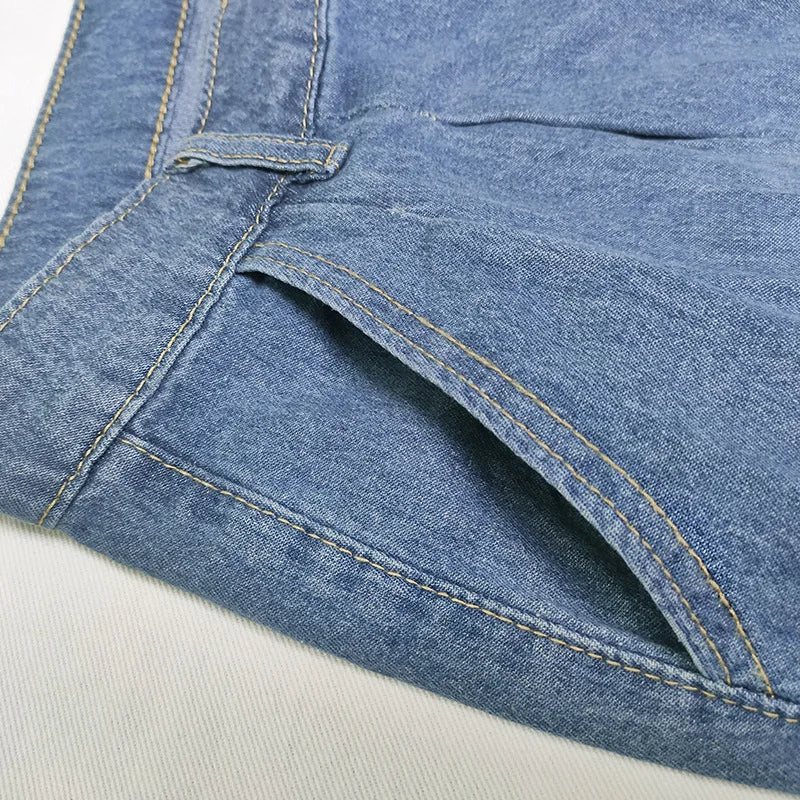 Icone™ FlaredJeans: Stilig løs Utslått Jeans