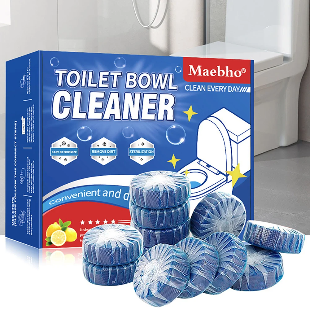 Cleaner Pro° ToiletTablets: Automatisk Drop-In Toalettrens Tabletter