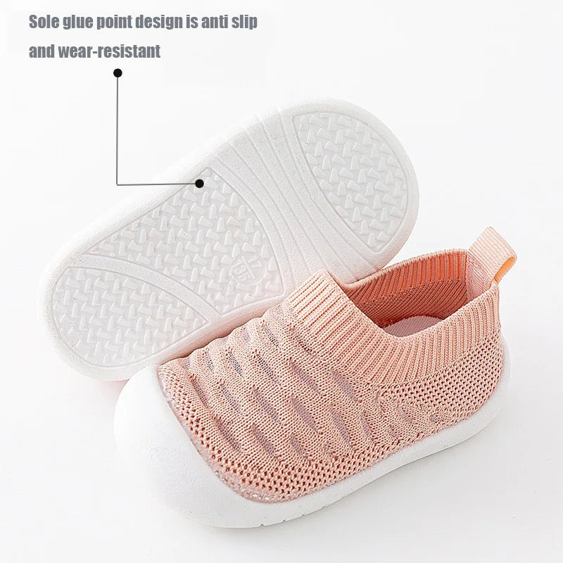 Kletshuts™ TinyShoes: Sklisikker Baby Mesh Sko