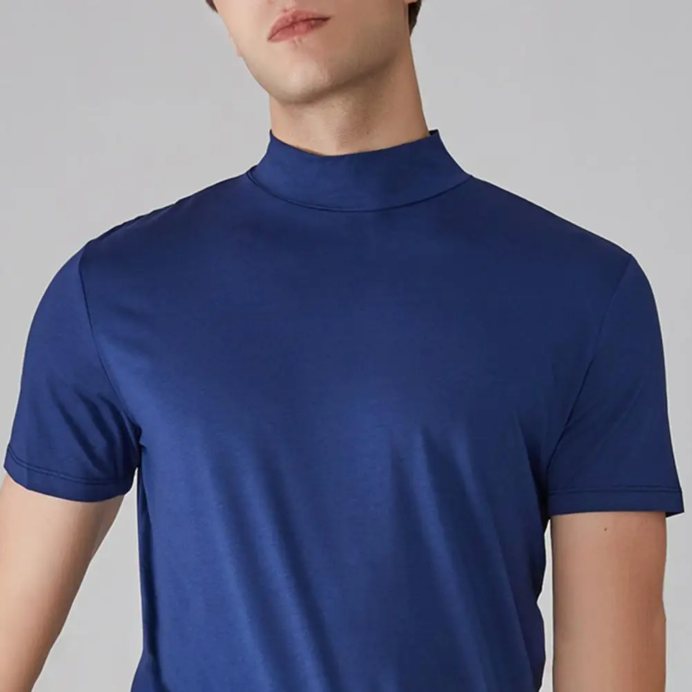 Icone™ FitShirt 1+1 GRATIS: Herre Smal Passform Høy Hals Tilfeldig Skjorte