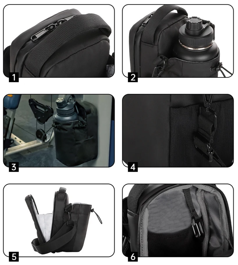 Icone™ MagneticBag: Liten Vanntett Magnetisk Treningsbag