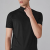 Icone™ FitShirt 1+1 GRATIS: Herre Smal Passform Høy Hals Tilfeldig Skjorte