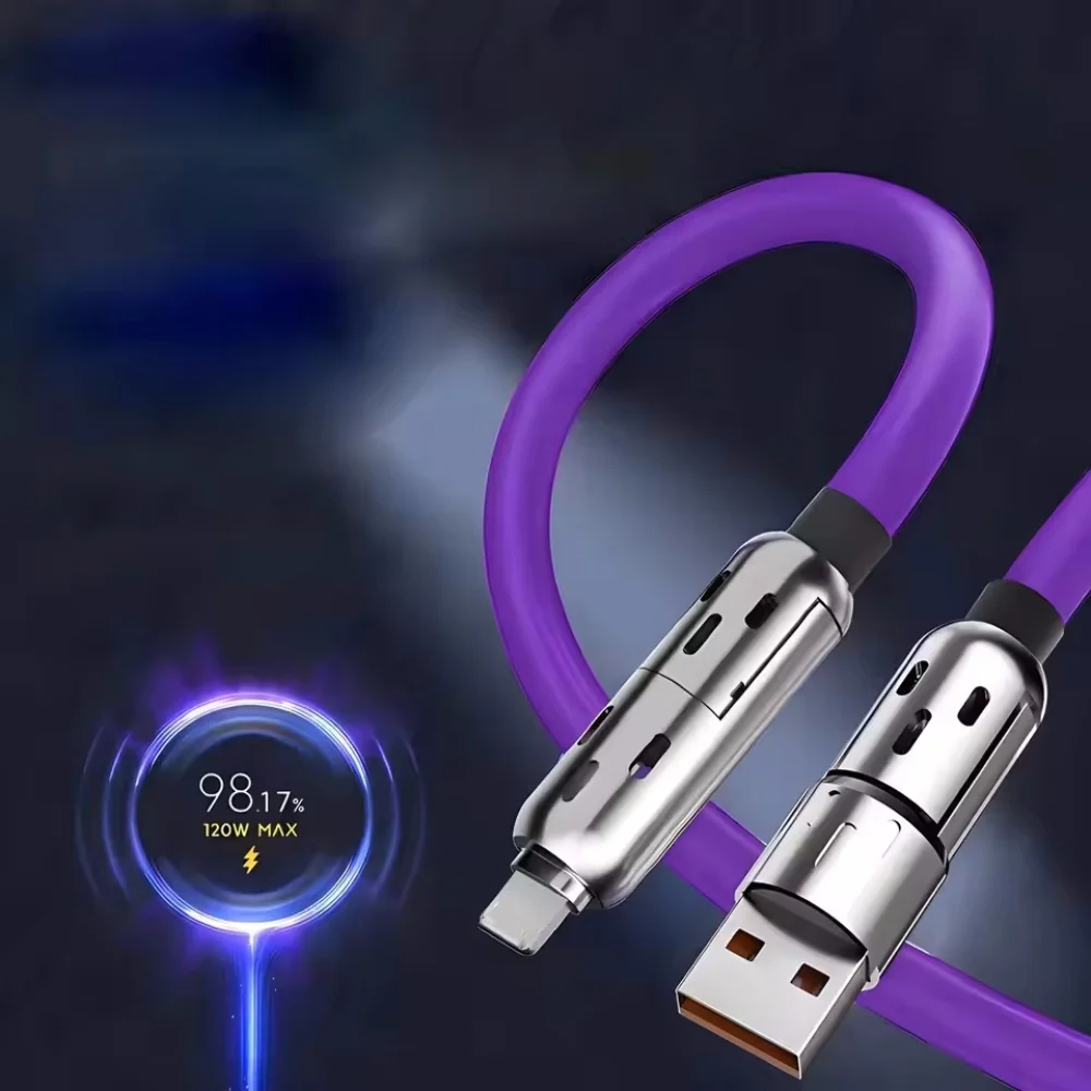 Globetrek° UniversalCable 1+1 GRATIS: Universell Smart Flere Ladekabel