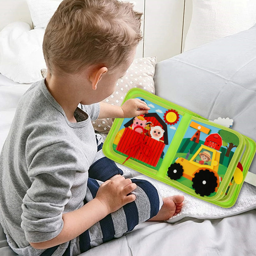 Kletshuts™ SensoryBook: Fantastisk Sensorisk Barns Fortelling Bok