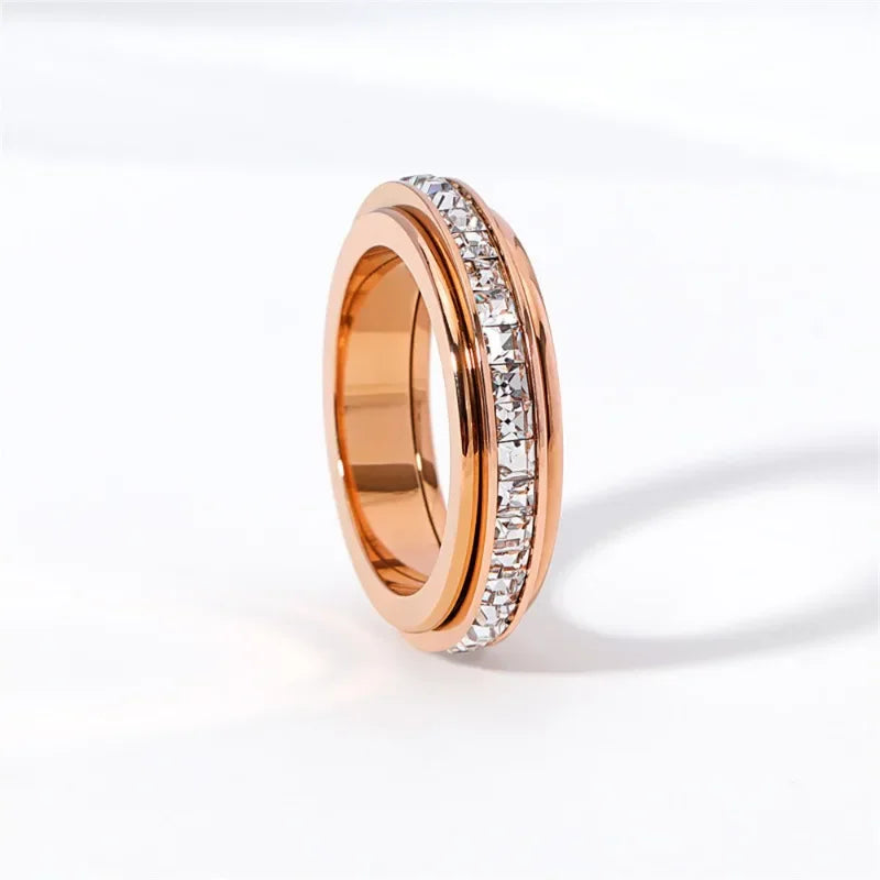 Jewelance™ RotatingRing 1+1 GRATIS: Finger Spinner Roterende Ringe Ant ...