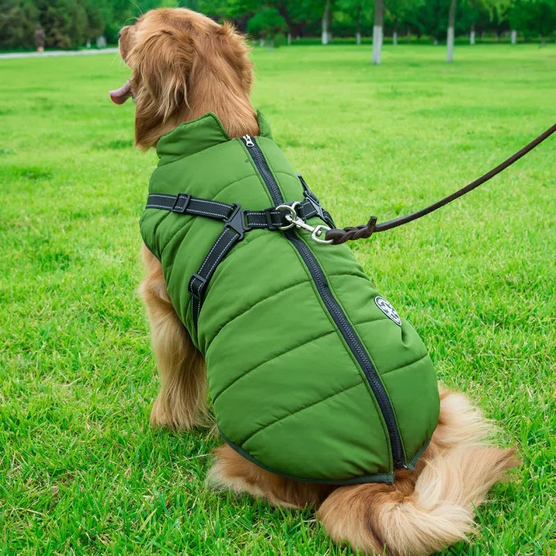 DogFri™ Jacket - Vanntett Vinterjakke Med Innebygd Sele