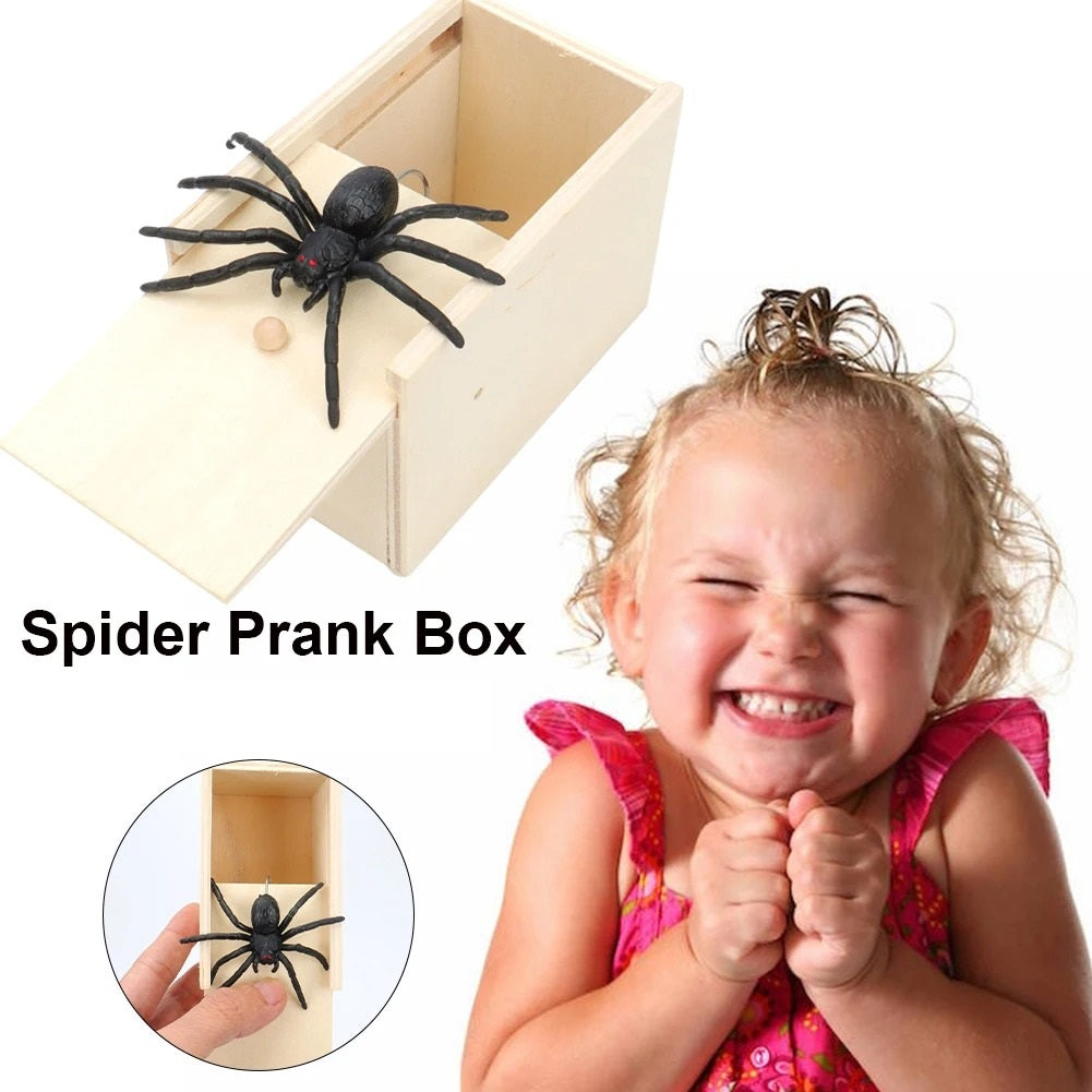 SpiderBox - Edderkopp Skremme Prank Boks