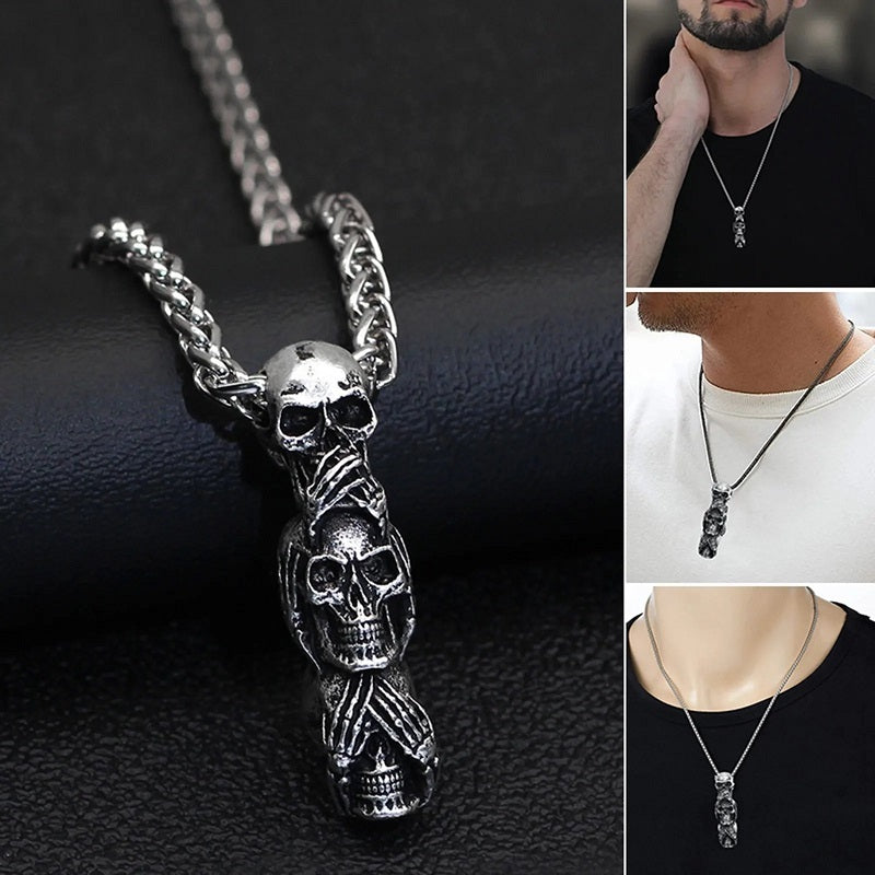 Jewelance™ SkullNecklace: Hodeskalle Halskjede Til Menn Og Kvinner