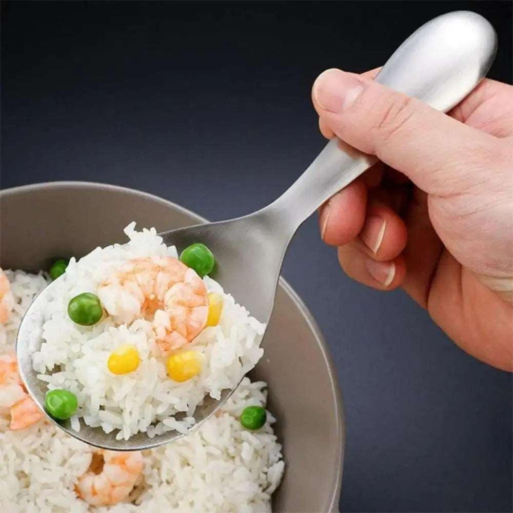 Globetrek° RiceSpoon - Ikke-pinne Rustfritt Stål Ris Serveringsskje
