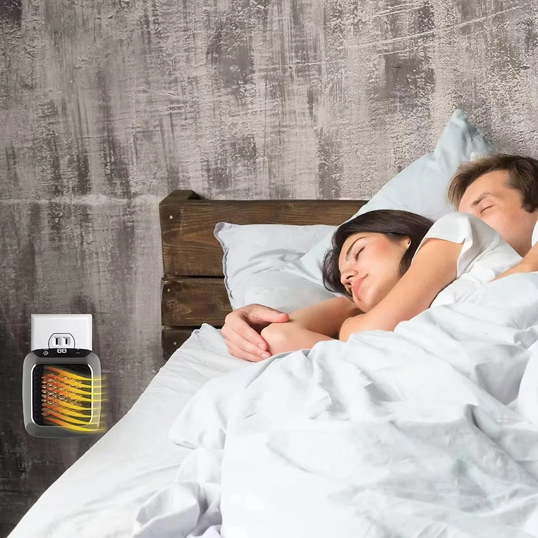 Globetrek° PortableHeater: Bærbar Energi Effektiv Plug-In Vegg Montert Varmeapparat