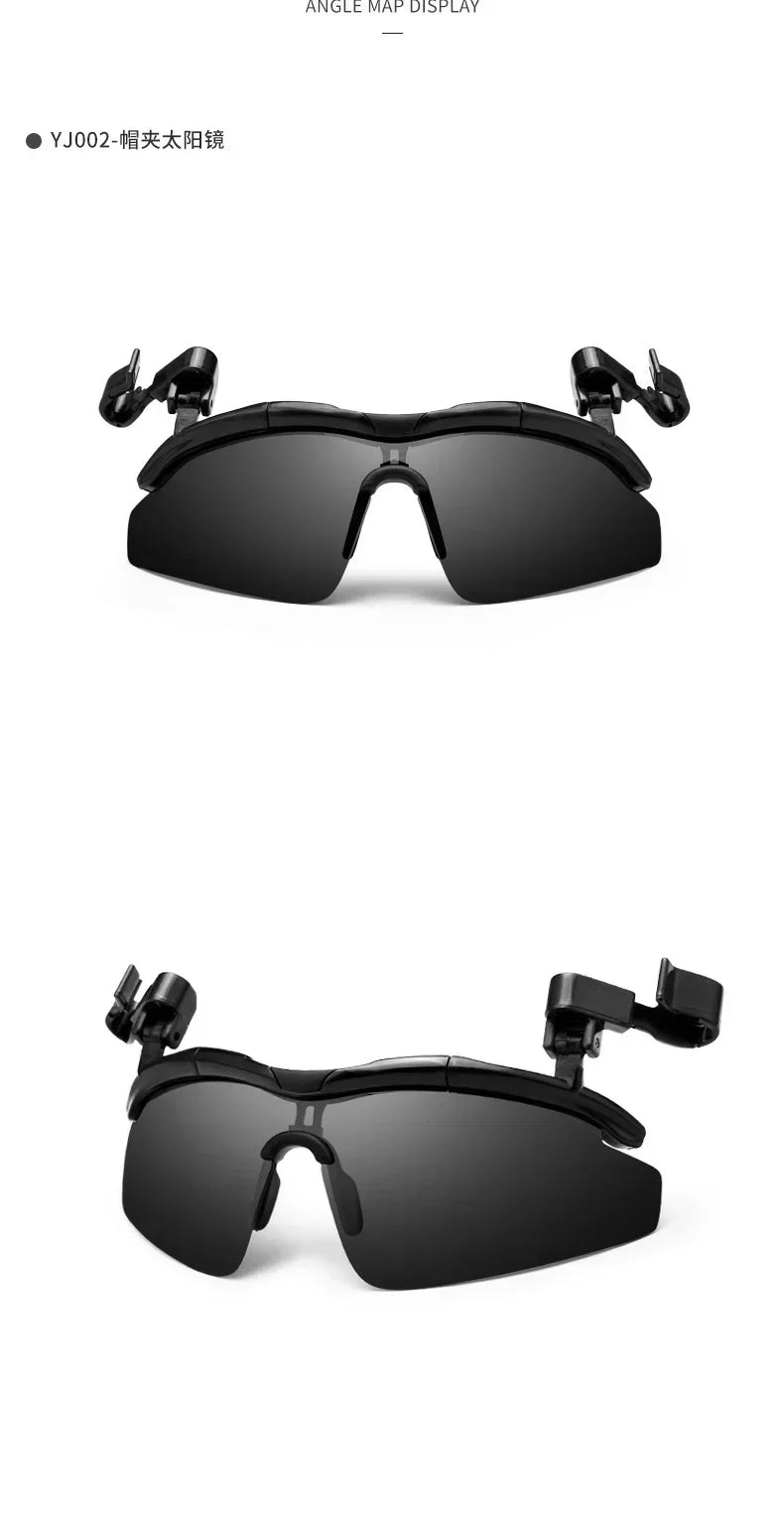 Icone™ ClipGlasses: Sport Klipp-På Solbriller