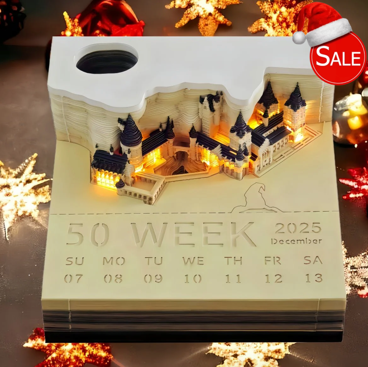 CastleMemo - 3D Slott Notat Merknad Kalender