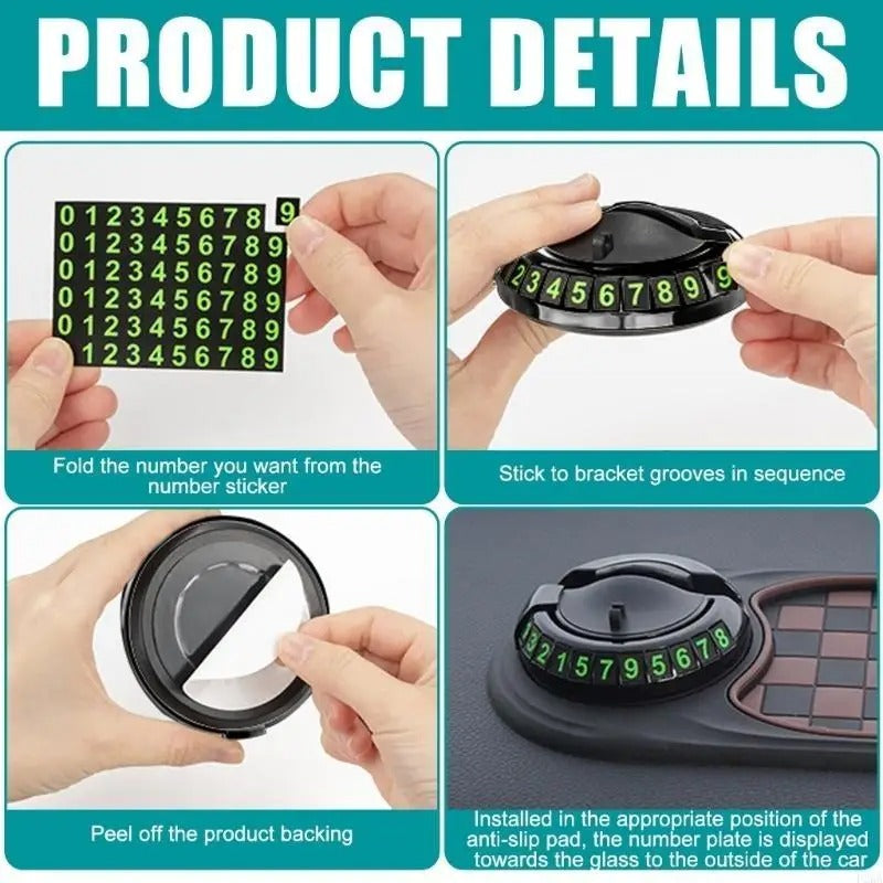 Holder360° DashboardMat 1+1 GRATIS: Universal Sklisikker Dashbord Telefonholder Matte